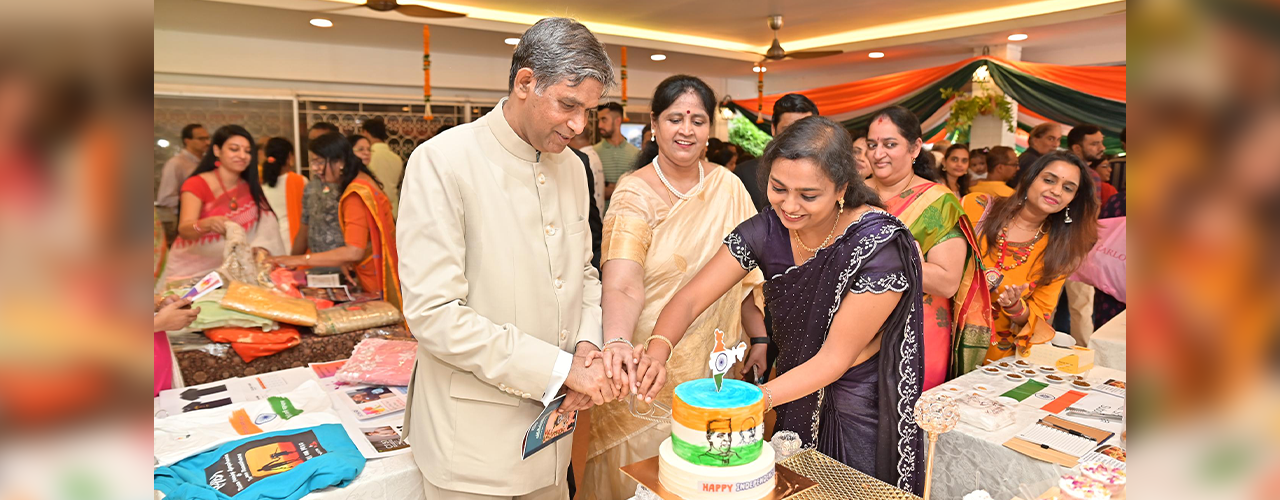 NRI Women Entrepreneurs in Malaysia displayed their creativity and innovation through stalls at India House